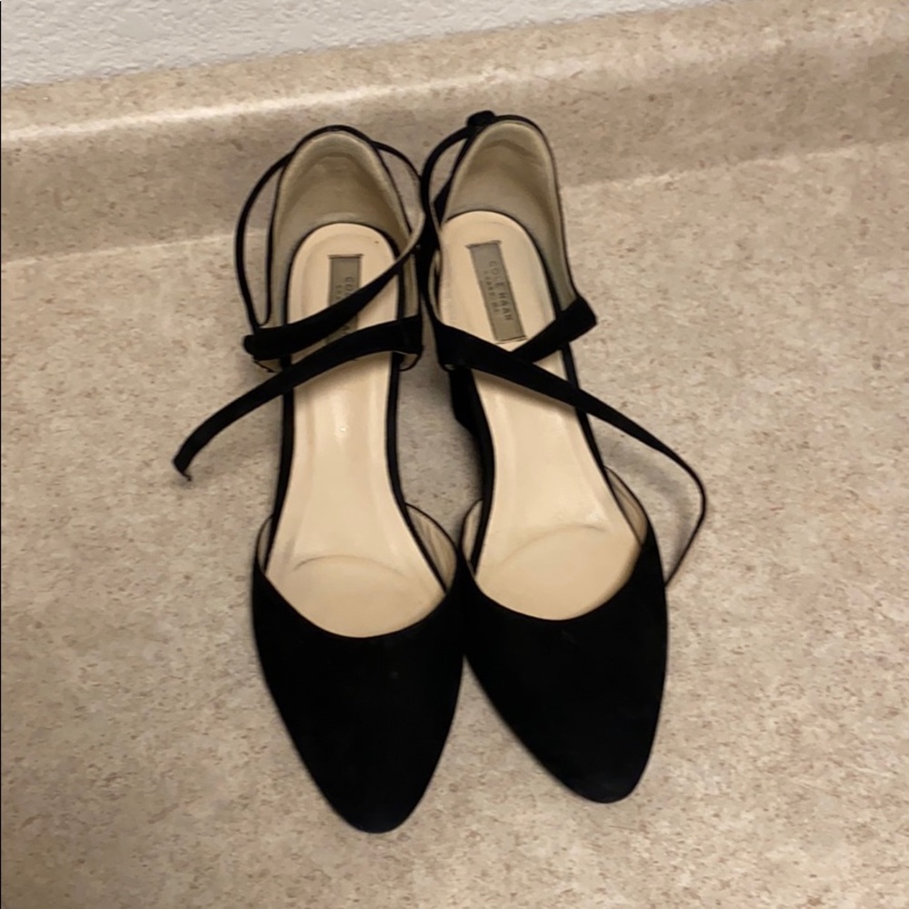 Cole Haan black suede wedges, SO COMFORTABLE!